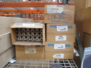 LOT TO INCLUDE: MISC. GE AND PHILLIPS FLUORESCENT LIGHTING FIXTURES, LIGHT BULBS, PROJECTION LAMPS, AND 120 V BALLASTS. LOADING & HANDLING FEE $15-4227
